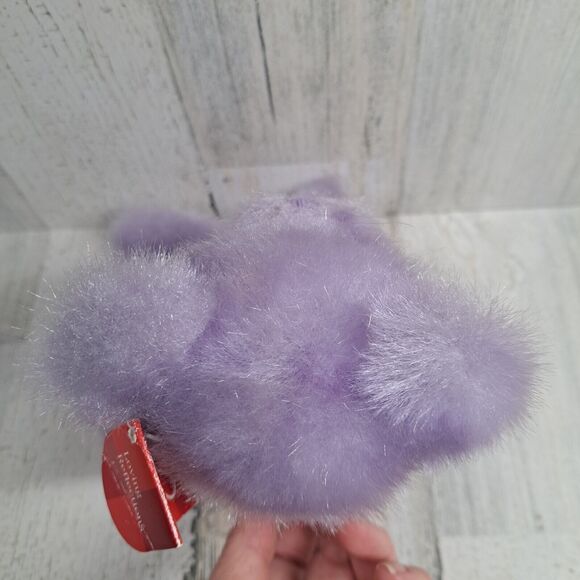 Russ Berrie Aphrodite Purple Teddy Bear Plush Love Paw Stuffed Animal Toy Gift - Picture 9 of 12